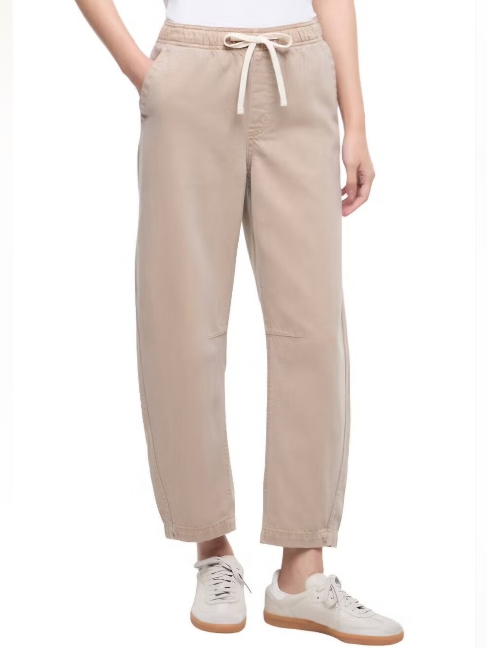 NEW! GAP Tan Pull-On Pants Size M